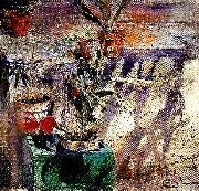 Carl Larsson, stilleben med blomkrukor